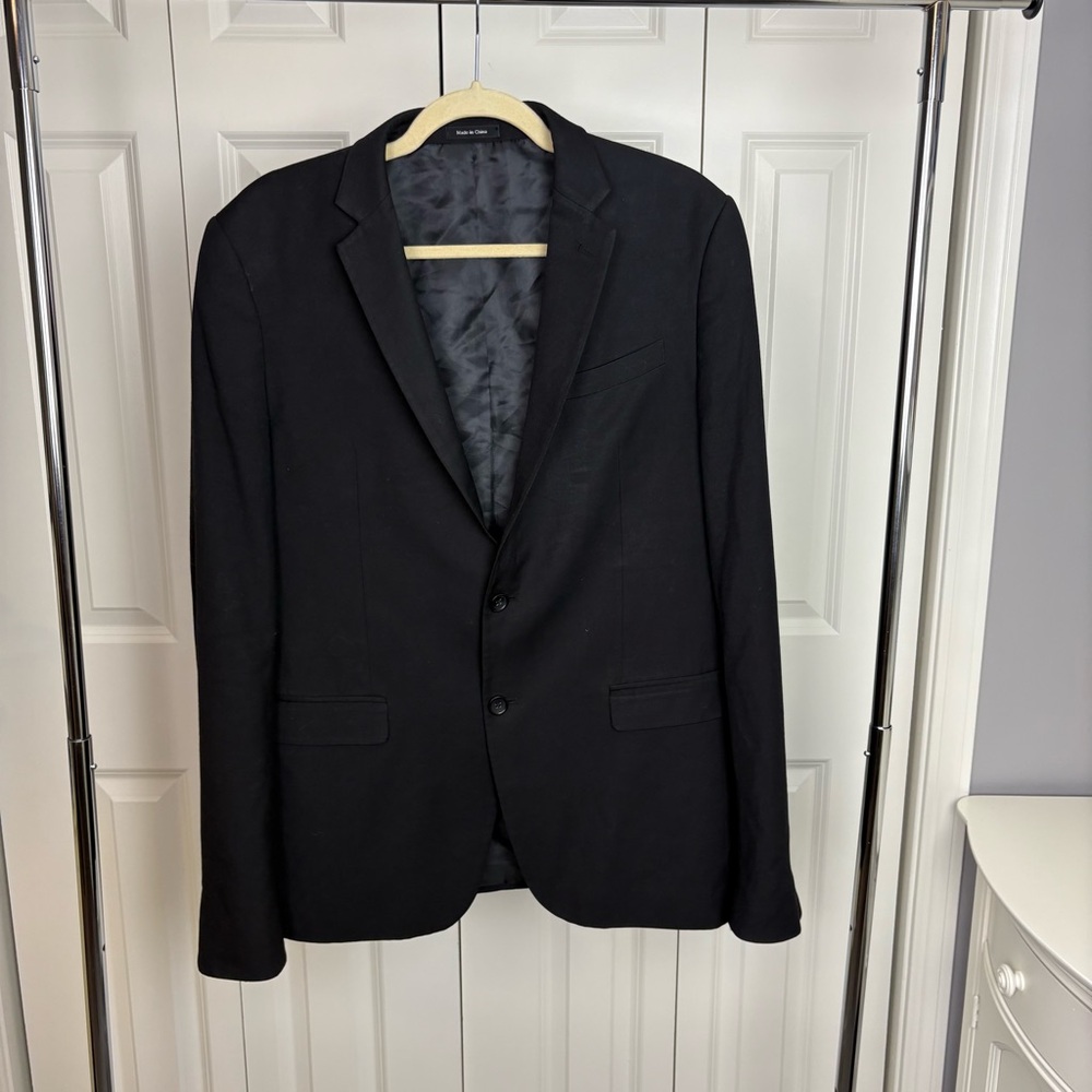 Men’s Warehouse EGARA Black Sport Coat Slim Fit Tailoring